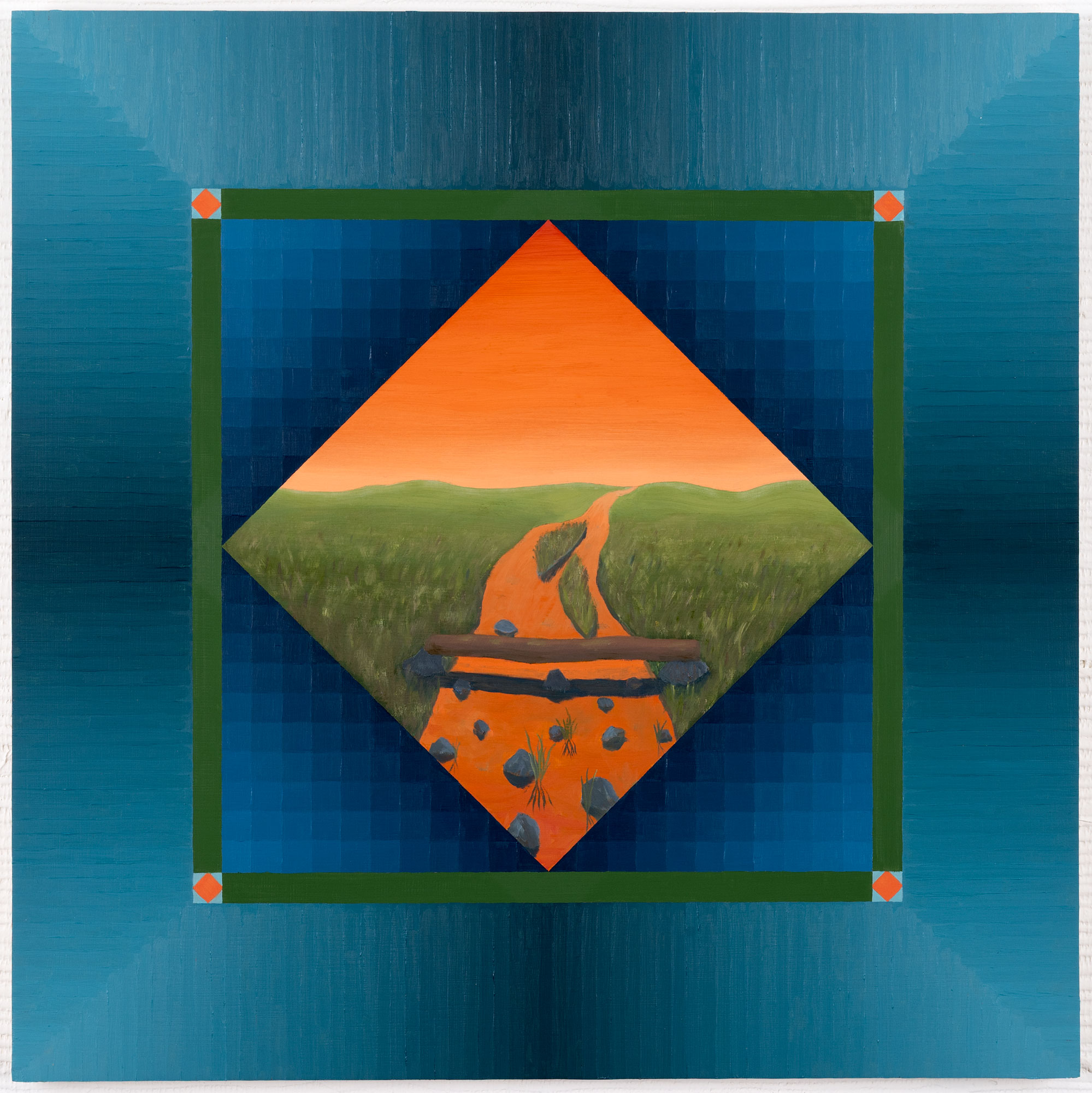 Diamond in the Square (Prairie Footbridge)